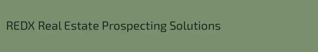 REDX Real Estate Prospecting Solutions